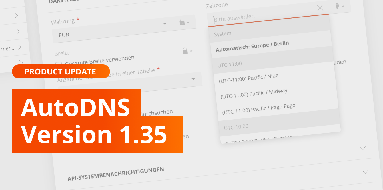 AutoDNS Version 1.35