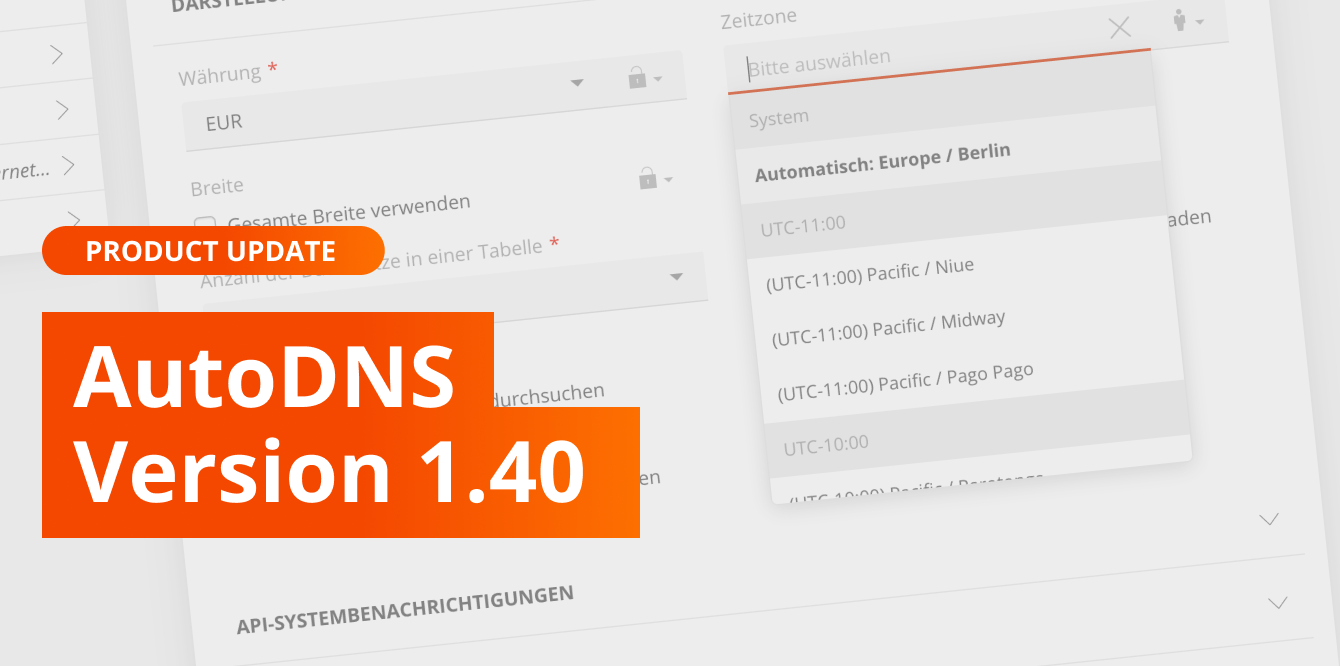 AutoDNS Changelog Cover 1.40 EN